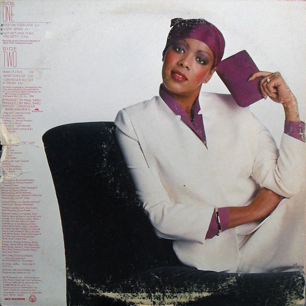 Debbie Jacobs : High On Your Love (LP, Album, Glo)