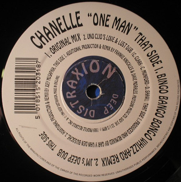 Chanelle : One Man (12")