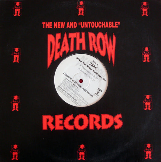 2Pac : Who Do You Believe In (12", Promo)