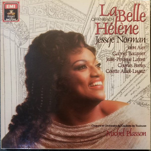 Jacques Offenbach, Jessye Norman, John Aler, Gabriel Bacquier, Jean-Philippe Lafont, Charles Burles, Colette Alliot-Lugaz, Chœur Du Capitole De Toulouse Et Orchestre National Du Capitole De Toulouse, Michel Plasson : La Belle Hélène (2xLP + Box, Album)