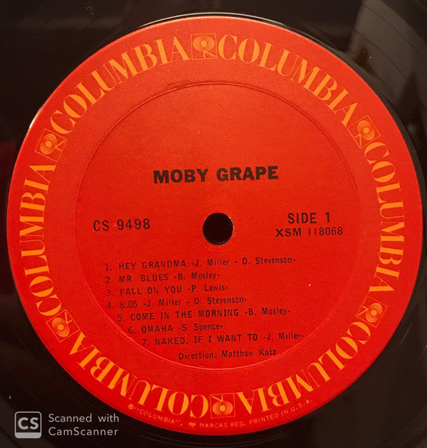 Moby Grape : Moby Grape (LP, Album, RE)