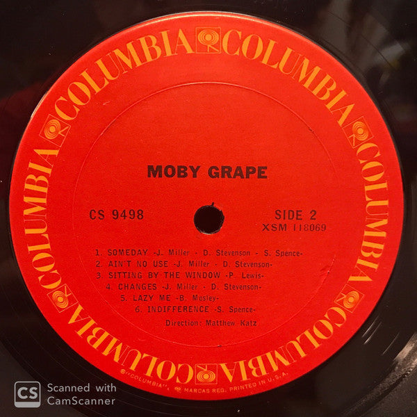 Moby Grape : Moby Grape (LP, Album, RE)