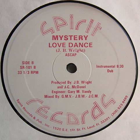 Mystery (2) : Love Dance (12")