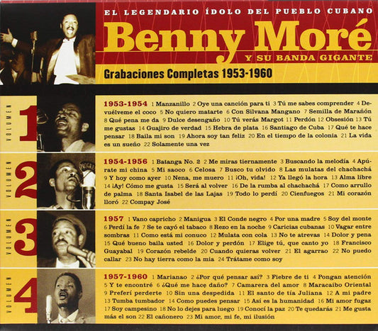 Beny Moré Y Su Banda Gigante : Grabaciones Completas 1953-1960 (4xCD, Comp)