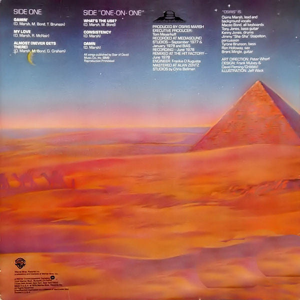 Osiris (2) : Since Before Our Time (LP, Album)