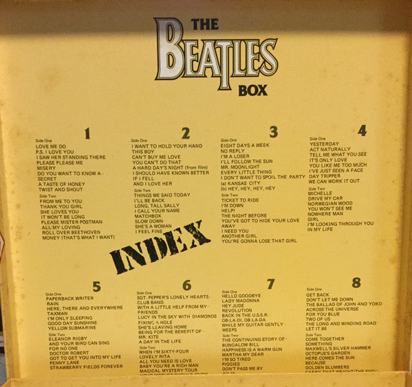 The Beatles : From Liverpool - The Beatles Box (8xLP, Comp + Box, Comp)