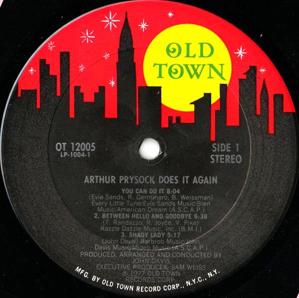 Arthur Prysock : Arthur Prysock Does It Again! (LP, Album, Pit)