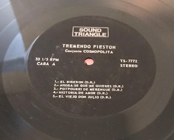 Conjunto Cosmopolita : Tremendo Fieston (LP)