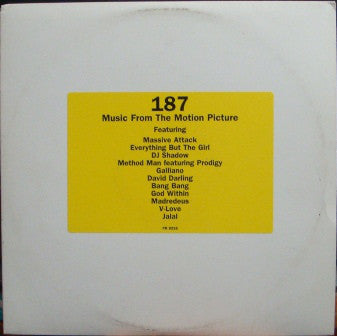 Various : 187 (Music From The Motion Picture) (2xLP, Comp, Promo)