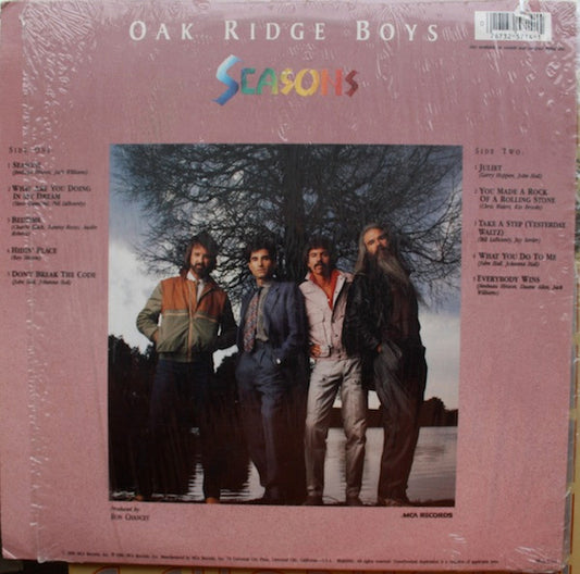 The Oak Ridge Boys - Seasons vinyl record, LP (Near Mint (NM or M-)) | Lulo Records
