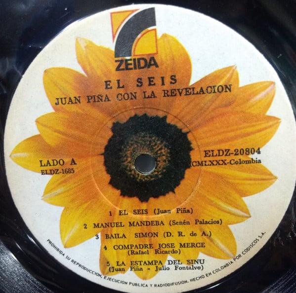 Juan Piña Con La Revelacion : El Seis  (LP, Album)