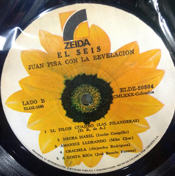 Juan Piña Con La Revelacion : El Seis  (LP, Album)