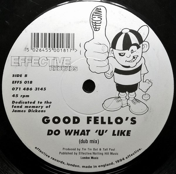 Goodfellos : Do What 'U' Like (12")