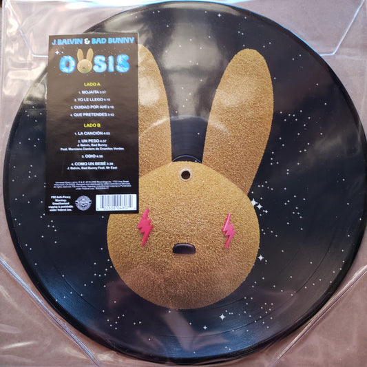 J. Balvin & Bad Bunny : Oasis (LP, Album, Pic)