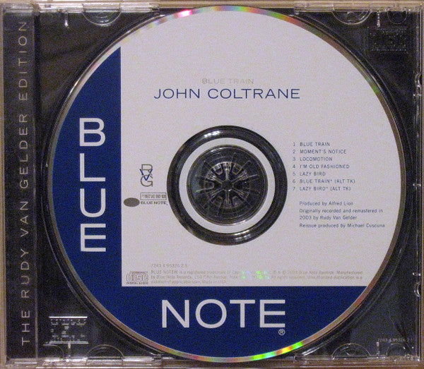 John Coltrane : Blue Train (CD, Album, RE, RM)
