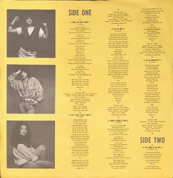 Exposé : What You Don't Know (LP, Album)