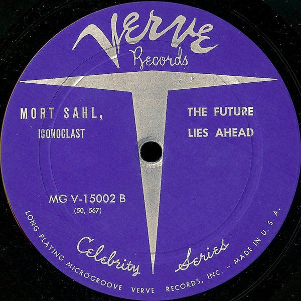 Mort Sahl : The Future Lies Ahead (LP, Album, Mono)