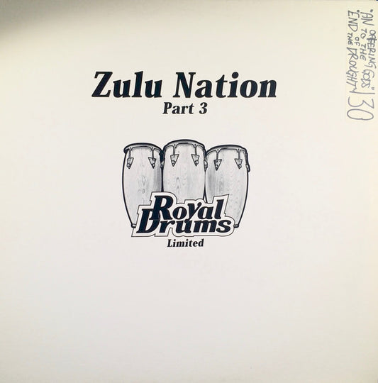Alan Barratt : Zulu Nation Part 3 (12")
