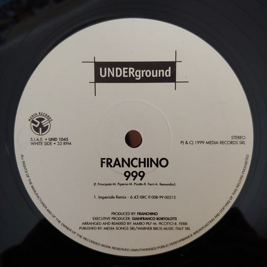 Franchino : 999 (12")
