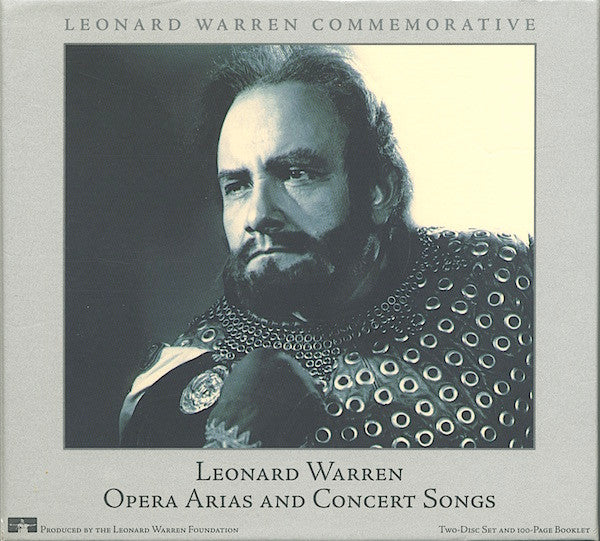 Leonard Warren : Opera Arias and Concert Songs (2xCD, Comp)