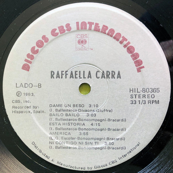 Raffaella Carrà : Raffaella Carrà (LP, Album)
