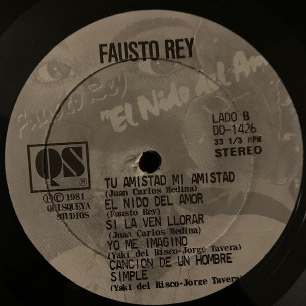 Fausto Rey : El Nido Del Amor (LP)