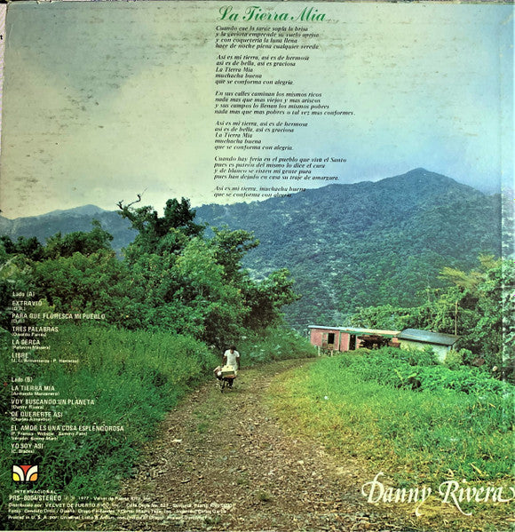 Danny Rivera : La Tierra Mia...! (LP, Album)
