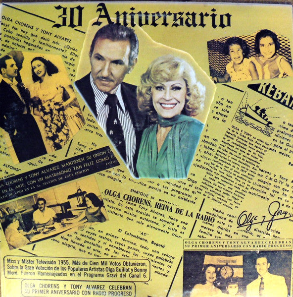 Olga Chorens & Tony Alvarez : 30 Aniversario (LP, Album)