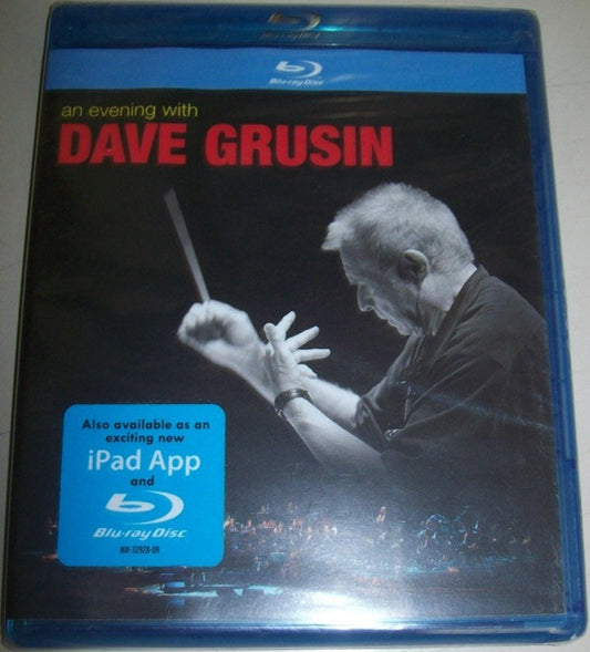 Dave Grusin - An Evening With Dave Grusin vinyl record, Blu-ray (Mint (M)) | Lulo Records