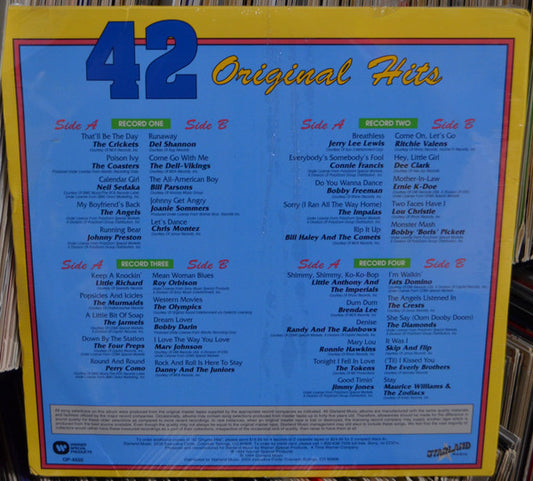 Various : 42 Original Hits (4xLP, Comp)
