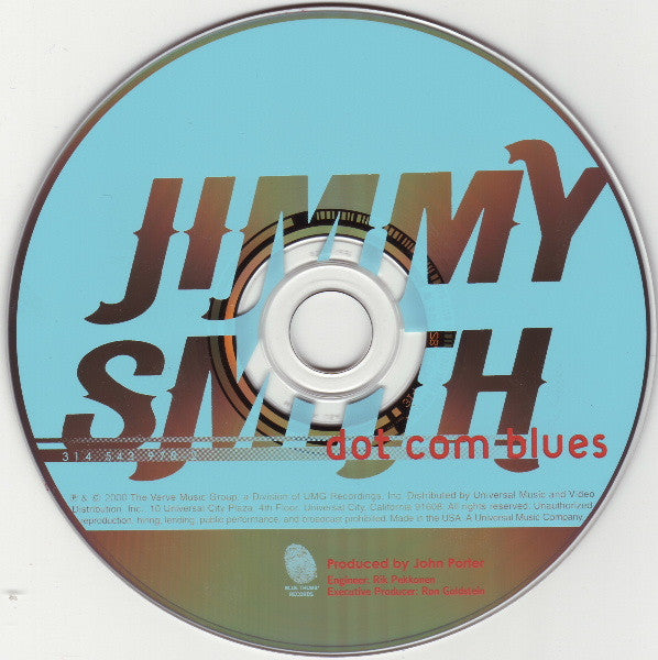Jimmy Smith : Dot Com Blues (CD, Album)