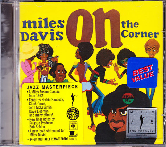 Miles Davis - On The Corner vinyl record, CD (Mint (M)) | Lulo Records