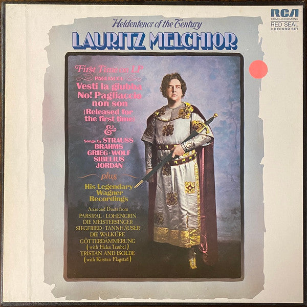 Lauritz Melchior : Heldentenor Of The Century (3xLP, Comp, Mono + Box)