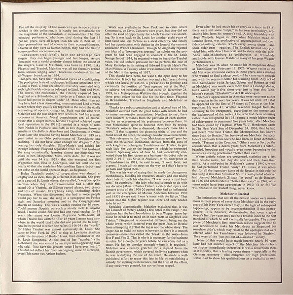 Lauritz Melchior : Heldentenor Of The Century (3xLP, Comp, Mono + Box)