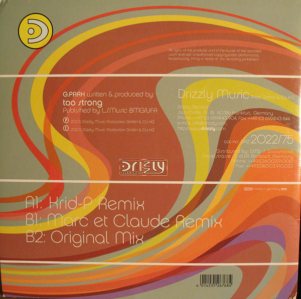 G-Park : U Got Me Fallin (12")