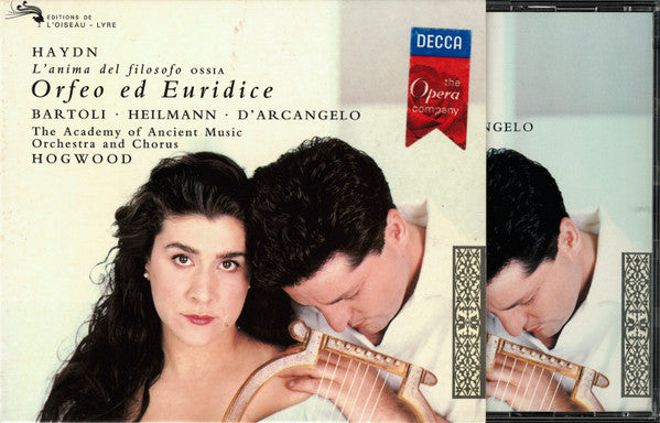 Joseph Haydn • Cecilia Bartoli • Uwe Heilmann • Ildebrando D'Arcangelo • The Academy Of Ancient Music And The Academy Of Ancient Music Chorus, Christopher Hogwood : L'amima Del Filosofo Ossia Orfeo Ed Euridice (2xCD, Album + Box)