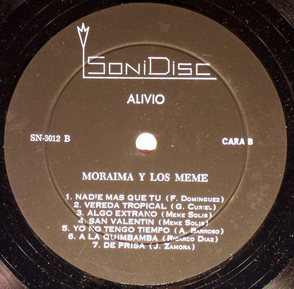 Moraima Secada Y, Meme Solís, Orquesta De 40 Profesores : Alivio (LP, Album)