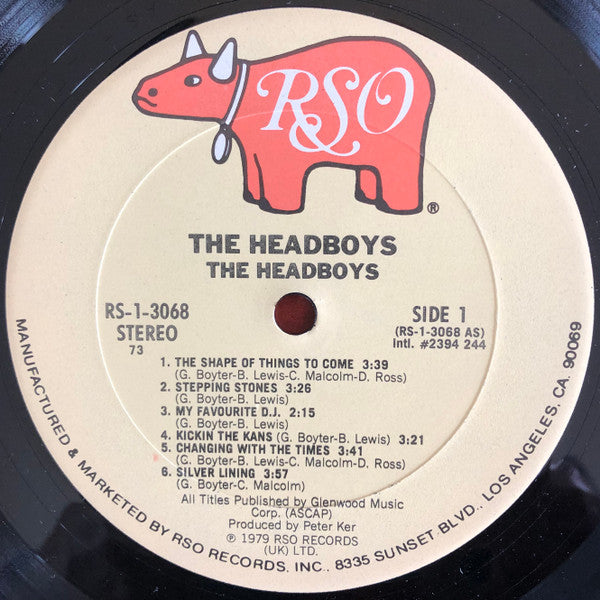 The Headboys : The Headboys (LP, Album, Ter)