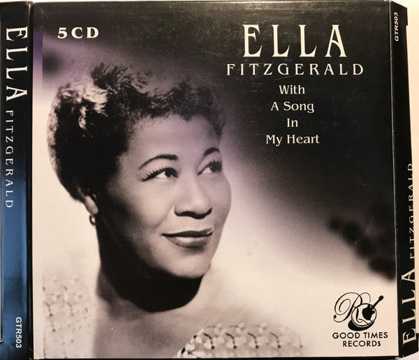 Ella Fitzgerald : With A Song In My Heart (5xCD, Comp, RM + Box)