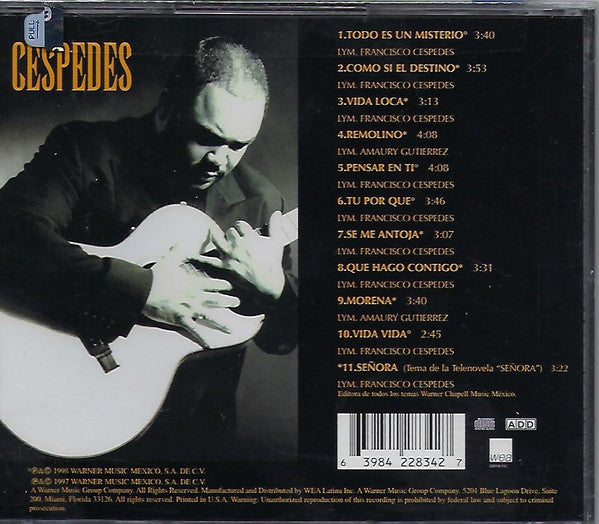 Francisco Céspedes : Vida Loca (CD, Album)