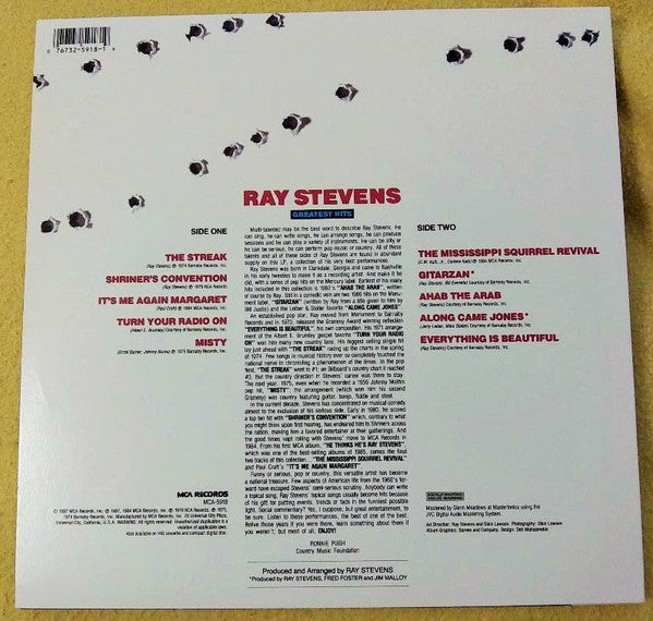Ray Stevens : Ray Stevens Greatest Hits (LP, Comp)