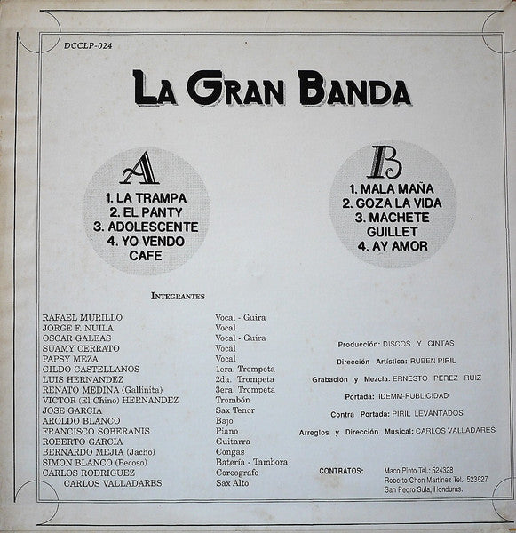 La Gran Banda (3) : La Gran Banda (LP, Album)