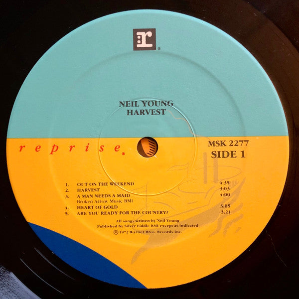 Neil Young : Harvest (LP, Album, RE, Win)