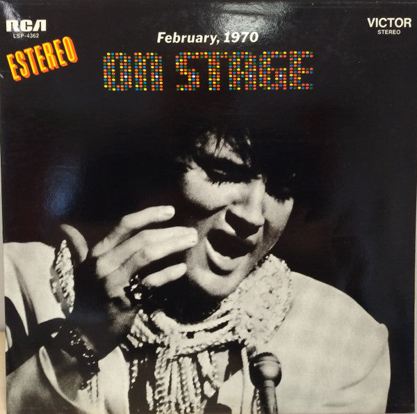 Elvis Presley : On Stage - February, 1970 (LP, Album, RE)