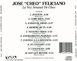 Cheo Feliciano : La Voz Sensual De Cheo (CD, Album, RE)