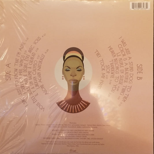 Nina Simone : Fodder On My Wings (LP, Album, RE)