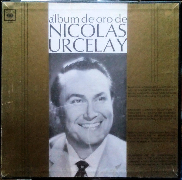 Nicolas Urcelay Con Las Orquestas De Orquesta De Eleazar Martinez, Orquesta De Tito Enríquez, Enrico Cabiati And His Orchestra : Album De Oro De Nicolás Urcelay (3xLP, Comp, Mono, aut + Box)