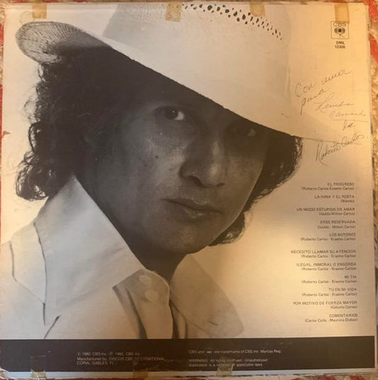 Roberto Carlos : Roberto Carlos En Español (LP)