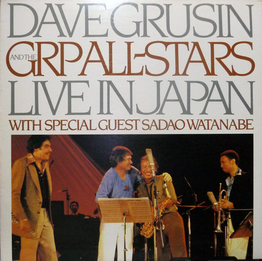 Dave Grusin And GRP All-Stars* : Live In Japan (LP, Album, Ter)