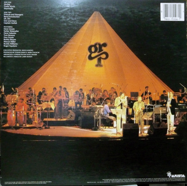 Dave Grusin And GRP All-Stars* : Live In Japan (LP, Album, Ter)